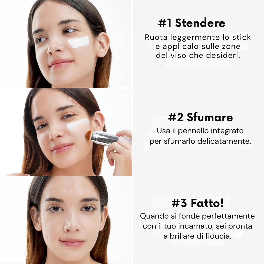 AYMORIA - Fondotinta Stick coreano Auto-adattivo