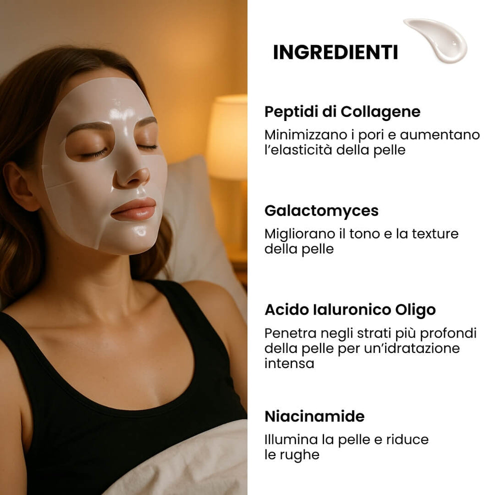 Maschera Bio-Collagene Glowlift