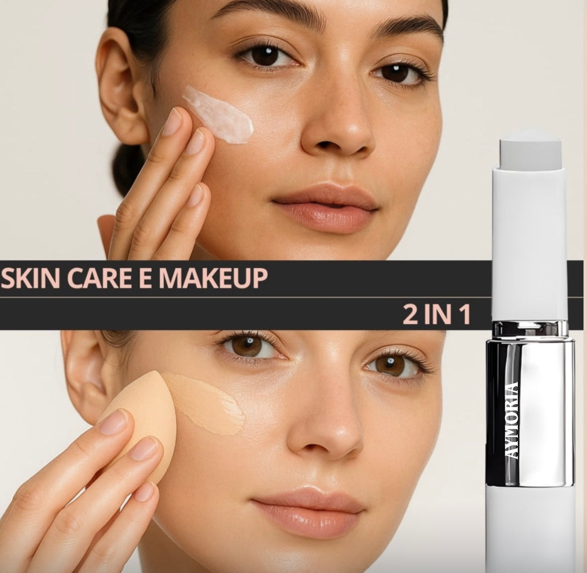 AYMORIA - Fondotinta Stick coreano Auto-adattivo
