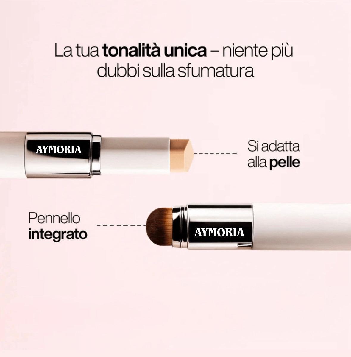 AYMORIA - Fondotinta Stick coreano Auto-adattivo