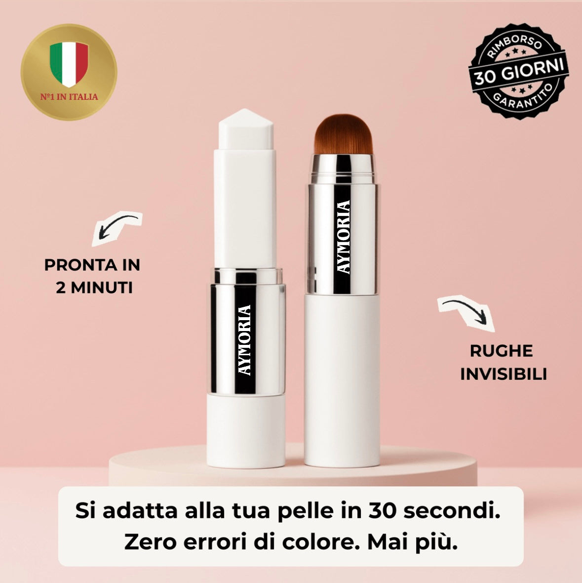 AYMORIA - Fondotinta Stick coreano Auto-adattivo